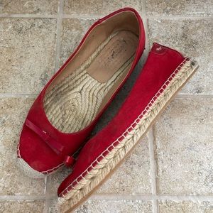 Salvatore Ferragamo espadrille flats